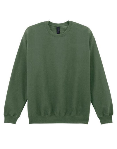 Gildan SF000 Softstyle MidW Fleece Adult Crew - Military Green