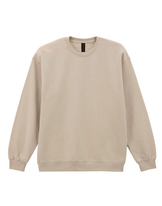 Gildan SF000 Softstyle MidW Fleece Adult Crew - Sand