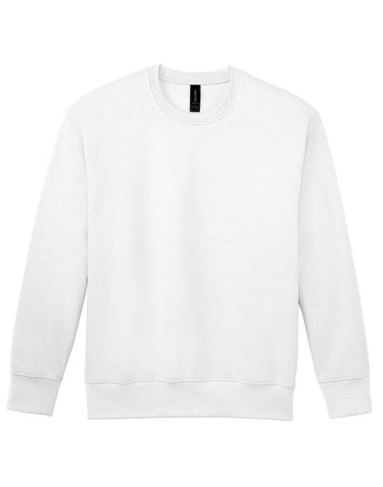 Gildan SF000 Softstyle MidW Fleece Adult Crew - White