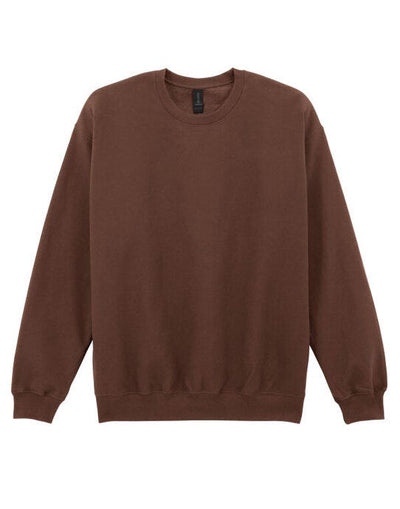 Gildan SF000 Softstyle MidW Fleece Adult Crew - Cocoa