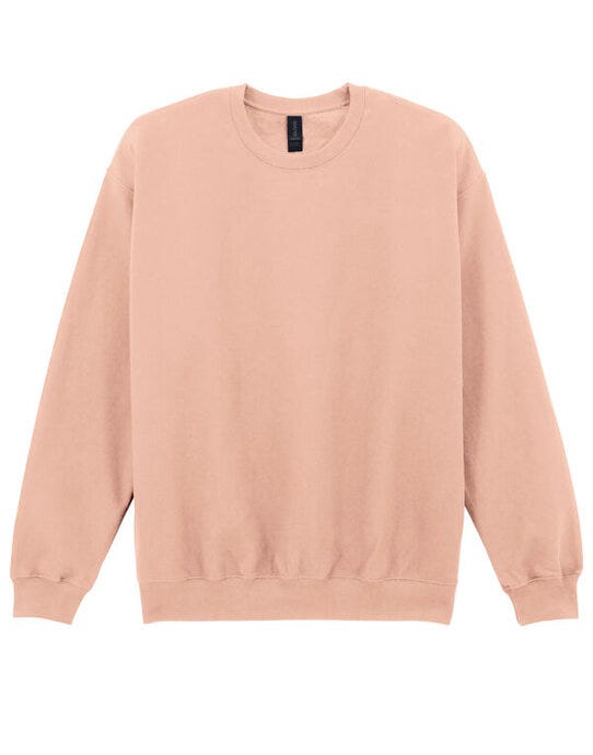 Gildan SF000 Softstyle MidW Fleece Adult Crew - Dusty Rose