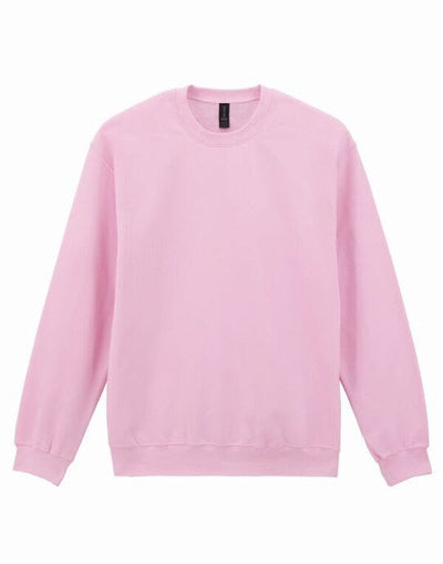 Gildan SF000 Softstyle MidW Fleece Adult Crew - Light Pink