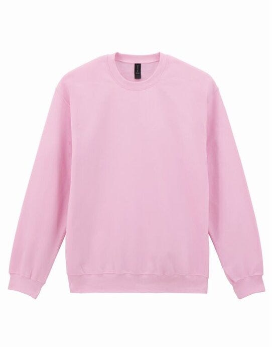 Gildan SF000 Softstyle MidW Fleece Adult Crew - Light Pink