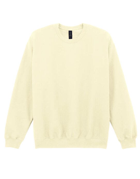 Gildan SF000 Softstyle MidW Fleece Adult Crew - Off White