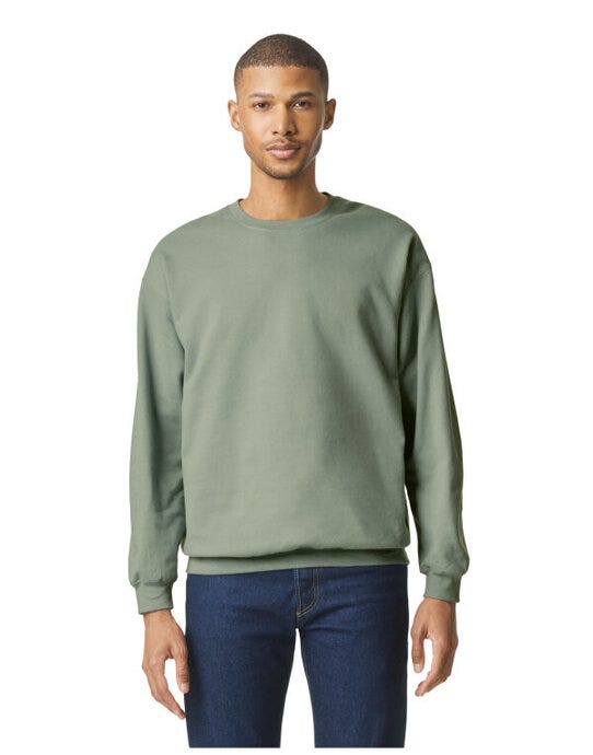 Gildan SF000 Softstyle MidW Fleece Adult Crew - Sage