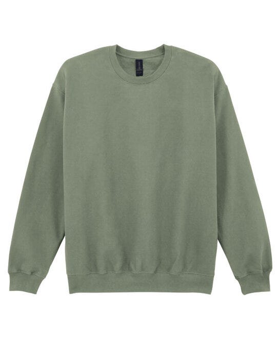 Gildan SF000 Softstyle MidW Fleece Adult Crew - Sage