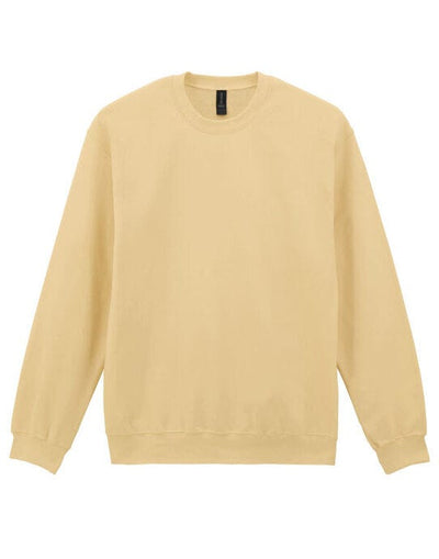 Gildan SF000 Softstyle MidW Fleece Adult Crew - Yellow Haze