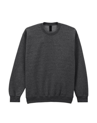 Gildan SF000 Softstyle MidW Fleece Adult Crew - Heather Black