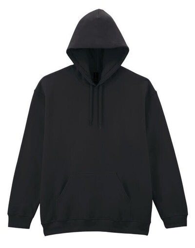Gildan SF500 Softstyle Midw Fleece Adult Hoody - Black