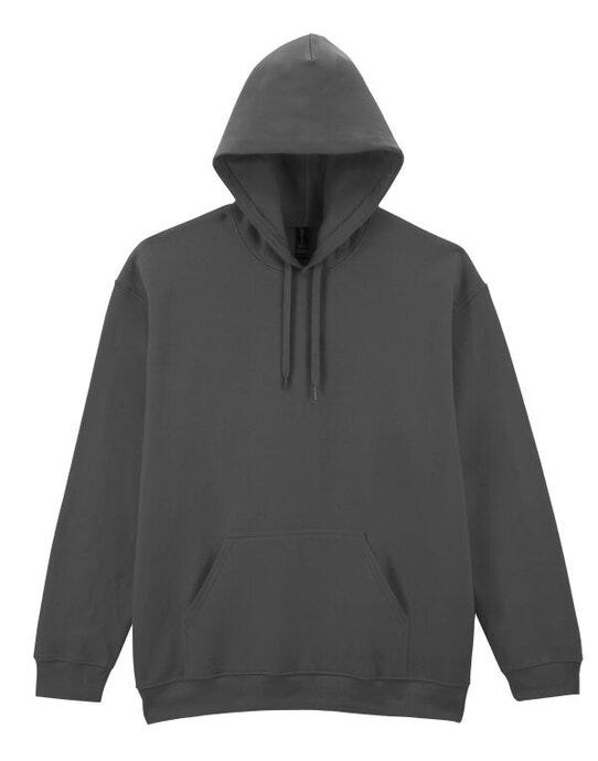 Gildan SF500 Softstyle Midw Fleece Adult Hoody - Charcoal
