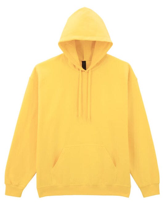 Gildan SF500 Softstyle Midw Fleece Adult Hoody - Daisy