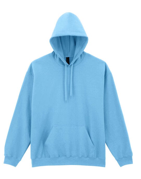 Gildan SF500 Softstyle Midw Fleece Adult Hoody - Sky Blue