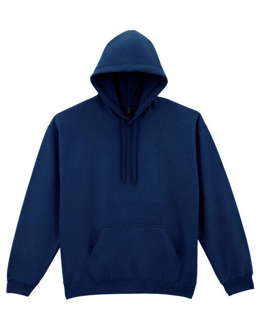Gildan SF500 Softstyle Midw Fleece Adult Hoody - Navy Blue