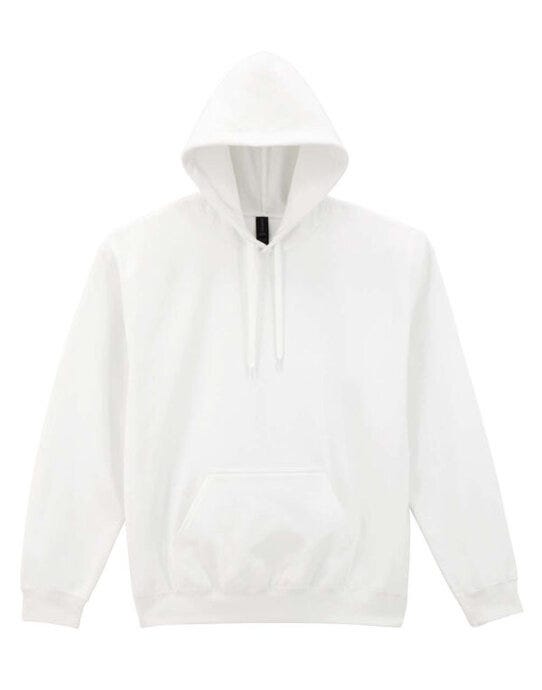 Gildan SF500 Softstyle Midw Fleece Adult Hoody - White