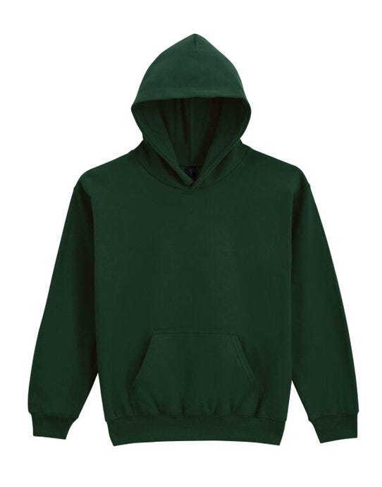 Gildan SF500B Softstyle Midw Fleece Youth Hoody - Forest Green