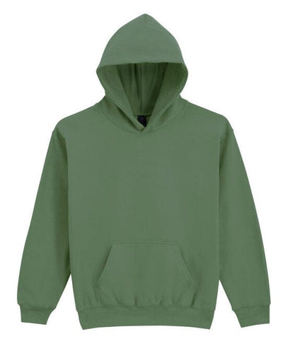 Gildan SF500B Softstyle Midw Fleece Youth Hoody - Military Green