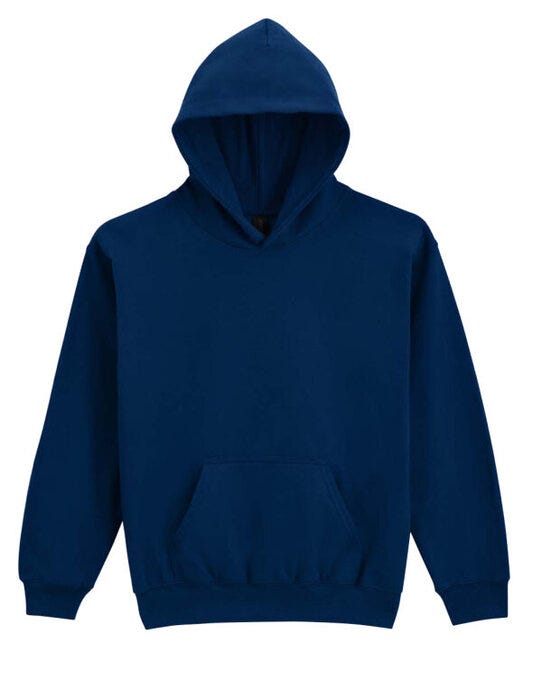 Gildan SF500B Softstyle Midw Fleece Youth Hoody - Navy Blue