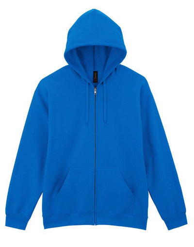 Gildan SF600 Softyle Midweight Full Zip Hoody - Royal