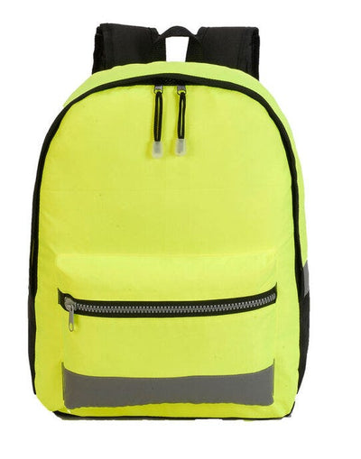 Shugon SH1340 Gatwick Hi-Vis Backpack - Hi-Vis Yellow