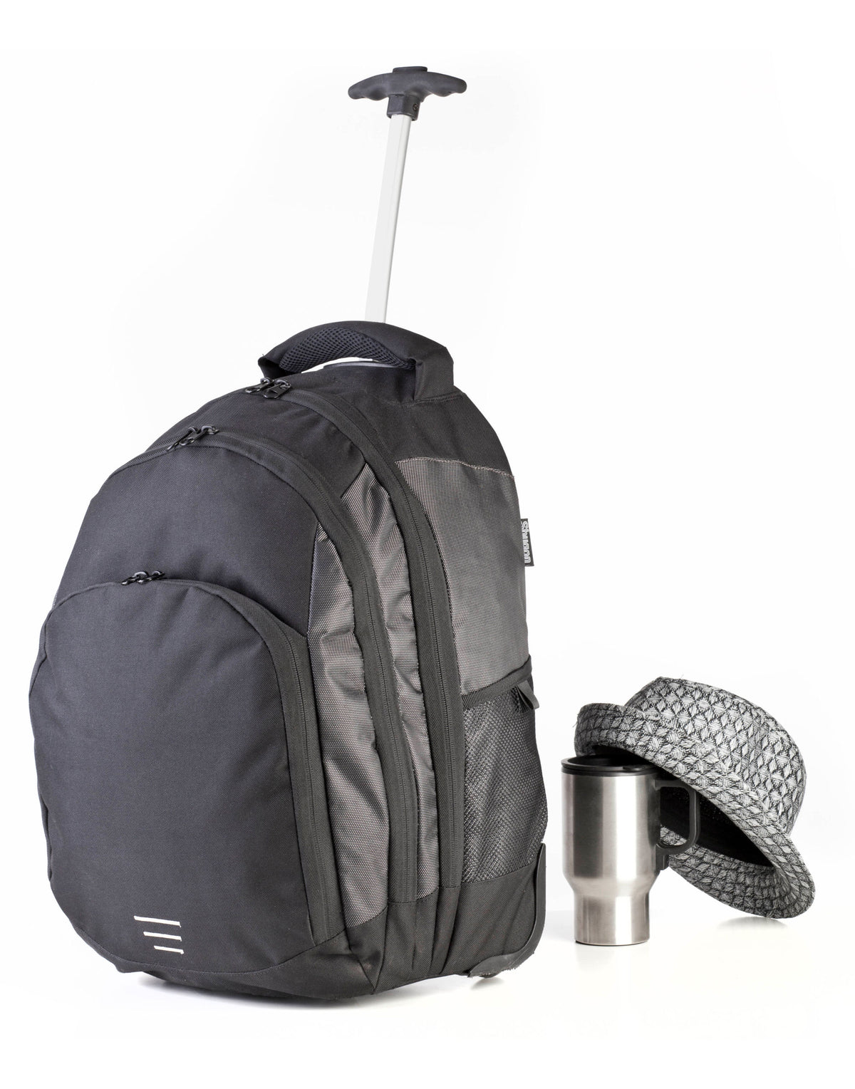 Shugon SH1421 Carrara II Trolly Backpack - Black/Silver