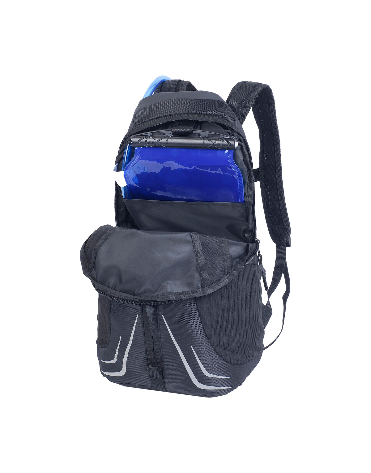 Shugon SH1783 Newcastle Hydro Backpack - Black/Black