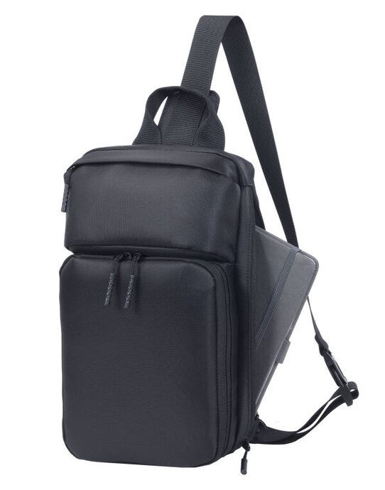 Shugon SH1877 Gap Crossbody Sling Bag - Black