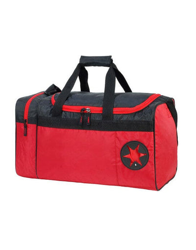 Shugon SH2450 Cannes Sports/overnight Bag - Red/Black