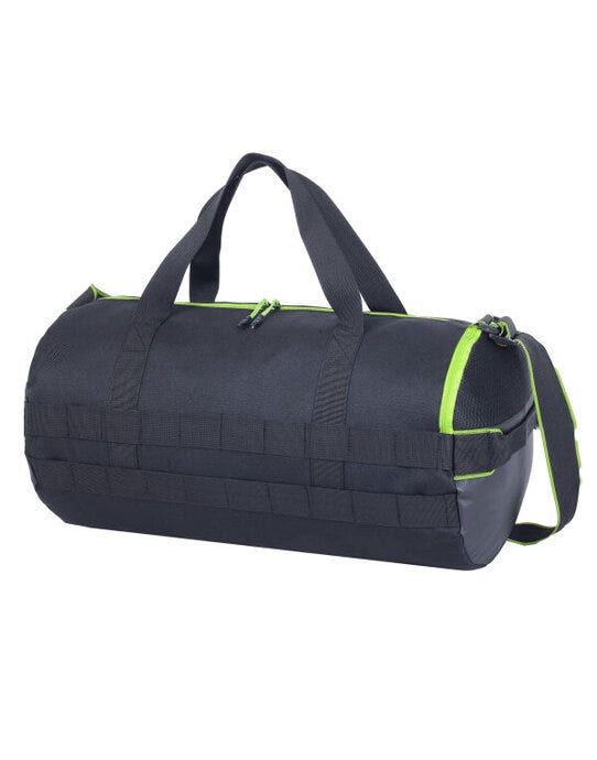 Shugon SH2682 Olympia Sports Bag - Black/Lime Green
