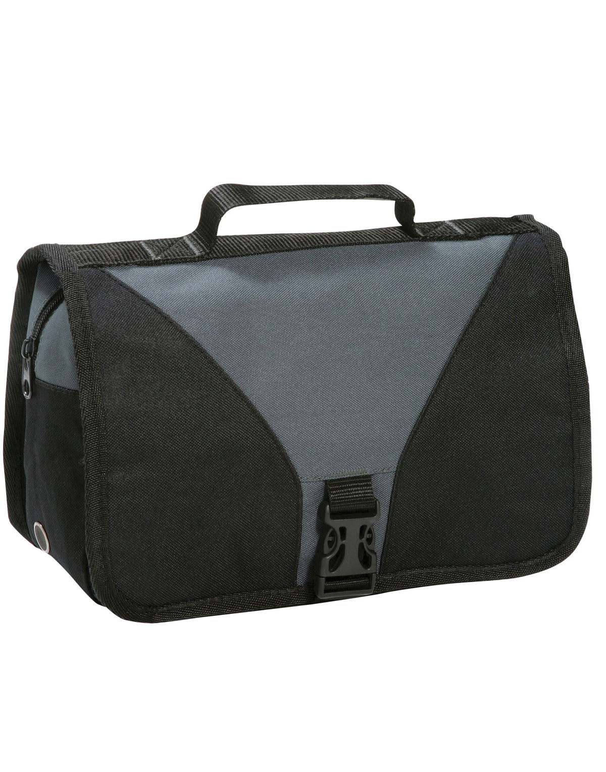 Shugon SH4476 Bristol Folding Toiletry Bag - Dark Grey/Black