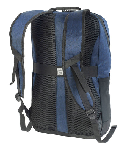 Shugon SH5805 Jerusalem Laptop Bag - Indigo Blue/ Black
