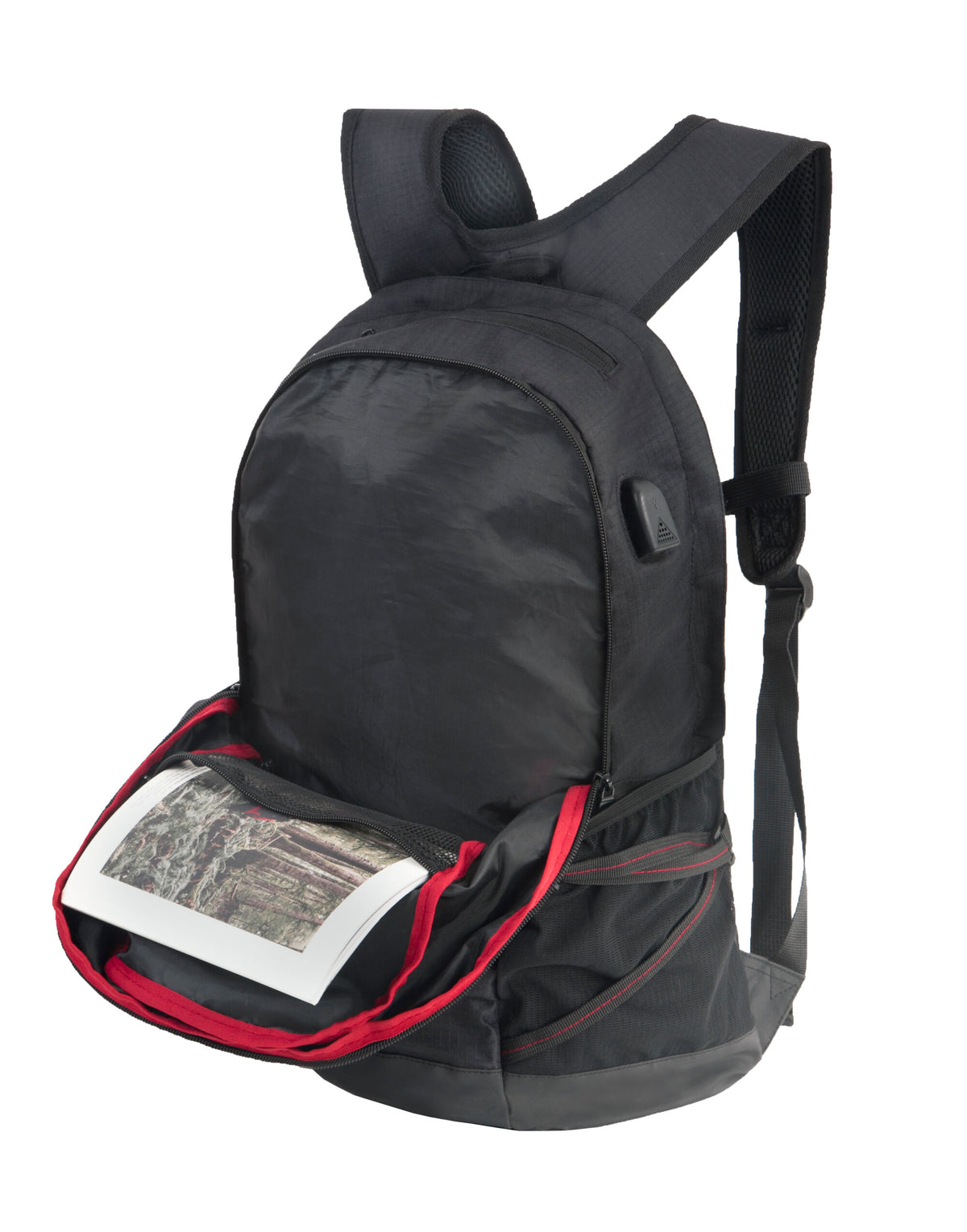 Shugon SH5816 Leipzig Laptop Backpack - Black/Black