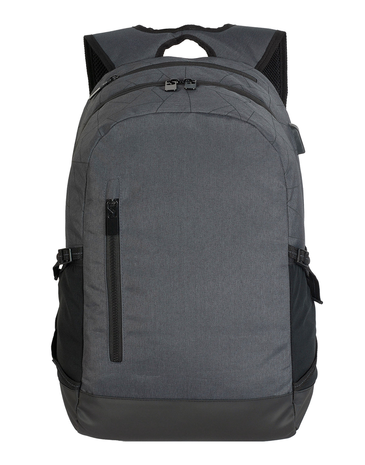 Shugon SH5816 Leipzig Laptop Backpack - Dark Grey/Black