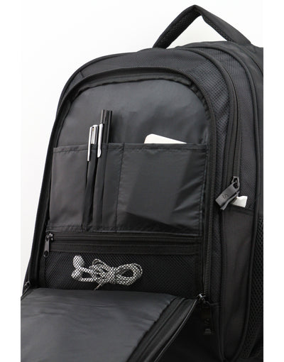 Shugon SH5818 Frankfurt Classic Laptop Backpack - Black