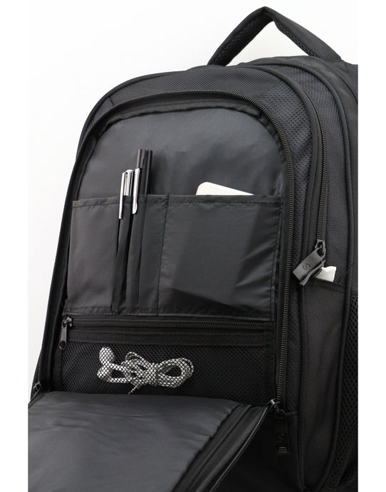 Shugon SH5818 Frankfurt Classic Laptop Backpack - Black