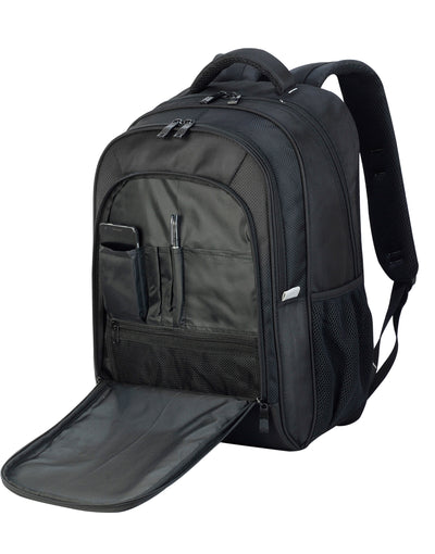 Shugon SH5818 Frankfurt Classic Laptop Backpack - Black