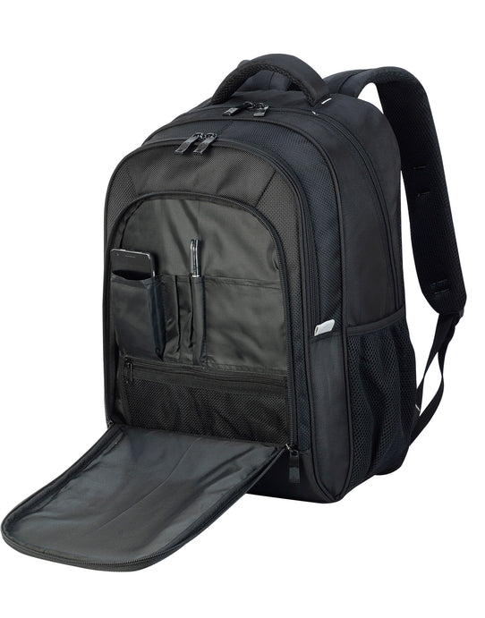 Shugon SH5818 Frankfurt Classic Laptop Backpack - Black