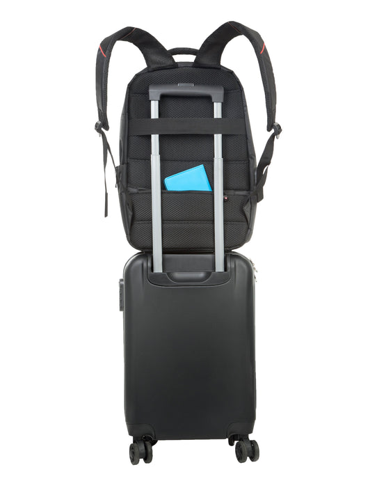 Shugon SH5820 Kiel Urban Laptop Backpack - Black/Red