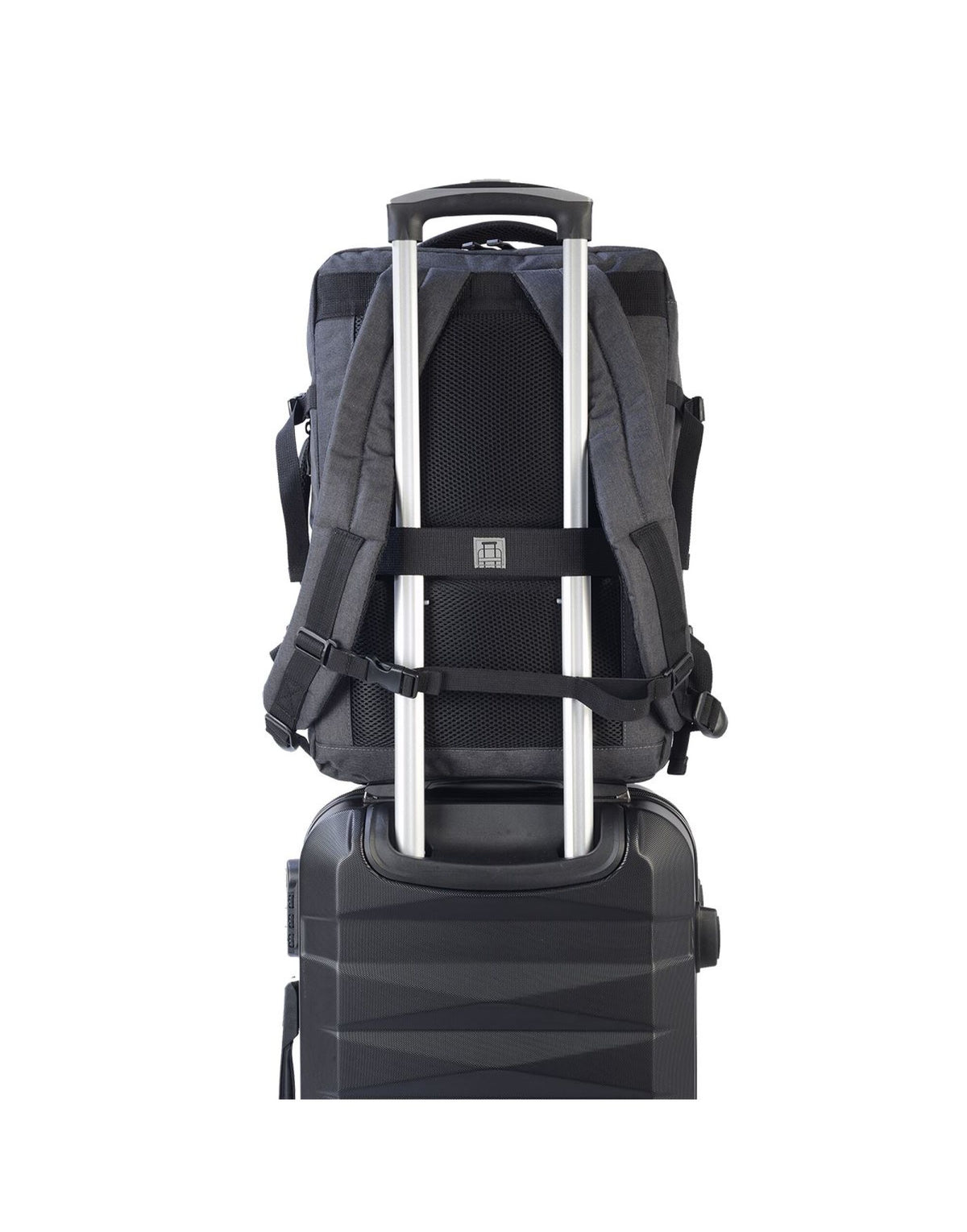 Shugon SH5838 Vienna Overnight Laptop Backpack - Black