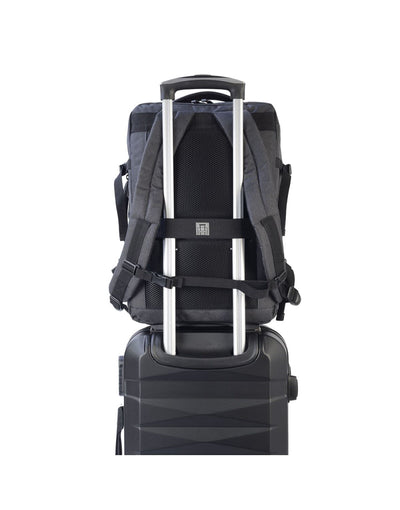Shugon SH5838 Vienna Overnight Laptop Backpack - Black