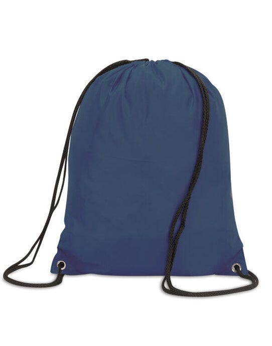 Shugon SH5890 Stafford Drawstring Tote Bag - Navy