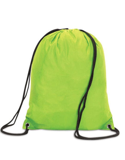 Shugon SH5890 Stafford Drawstring Tote Bag - Lime