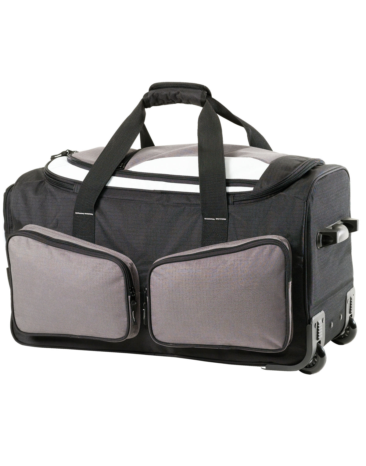 Shugon SH6090 Detroit Trolley Holdall - Dark Grey/Black/Off White