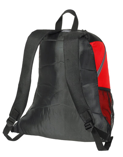 Shugon SH7237 Chester Backpack - Black/Red