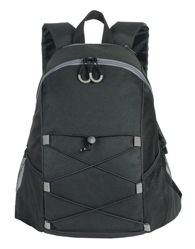 Shugon SH7237 Chester Backpack - Black/Black