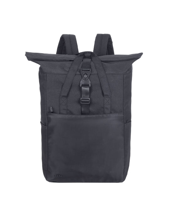 Shugon SH7255 Ruby Roll-Top Laptop Backpack - Black