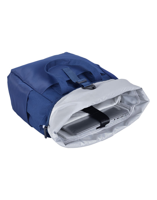 Shugon SH7255 Ruby Roll-Top Laptop Backpack - Navy