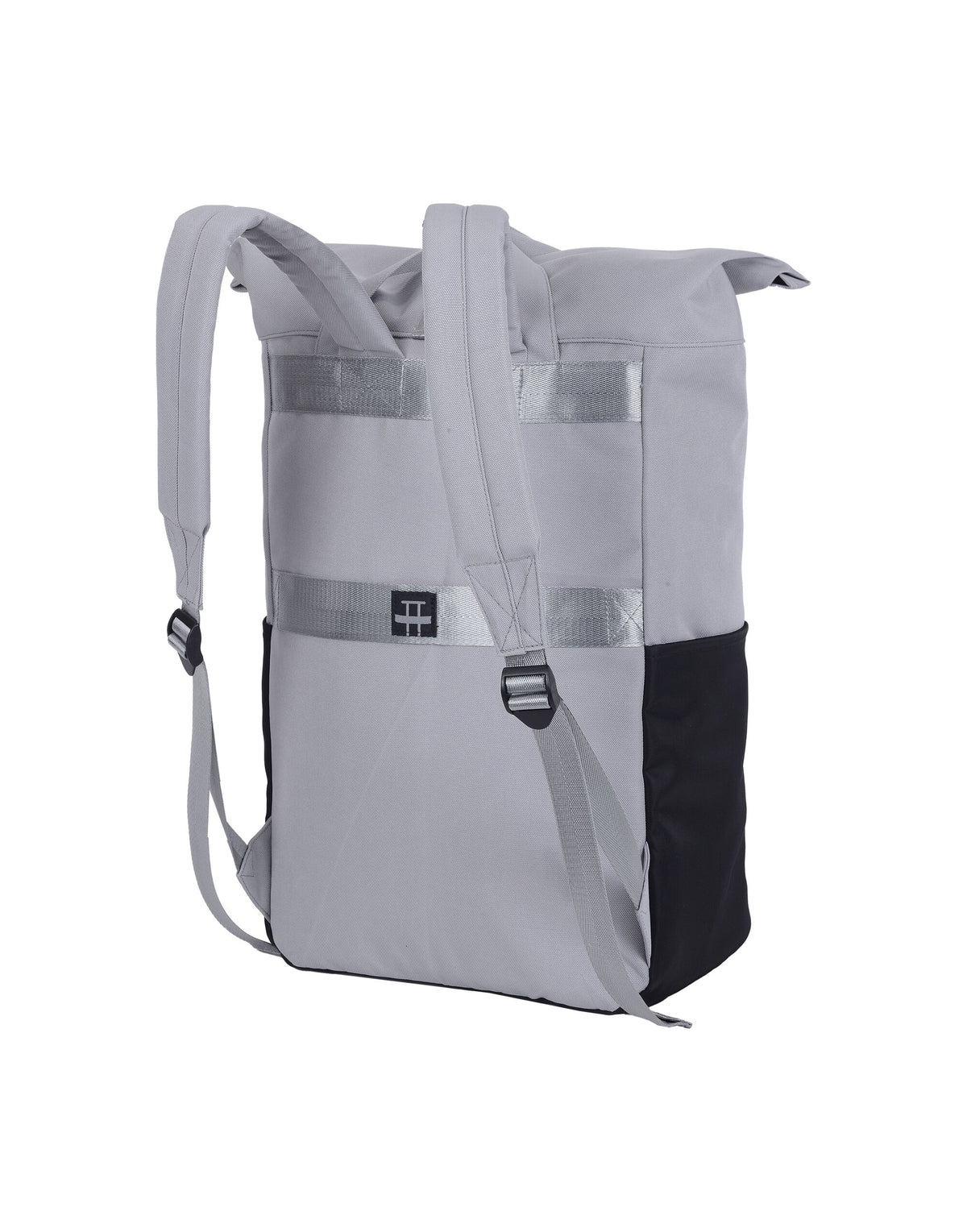 Shugon SH7255 Ruby Roll-Top Laptop Backpack - Black/Grey