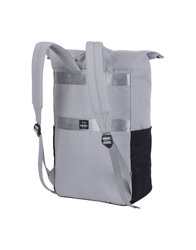 Shugon SH7255 Ruby Roll-Top Laptop Backpack - Black/Grey