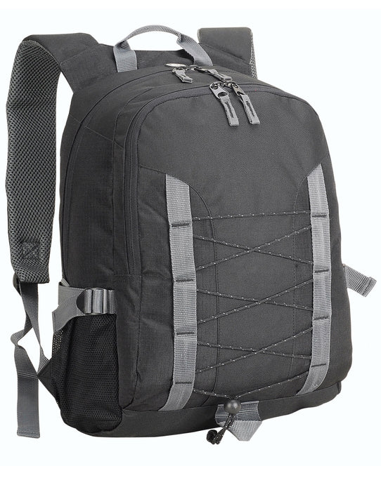 Shugon SH7690 Miami Backpack - Black/Grey