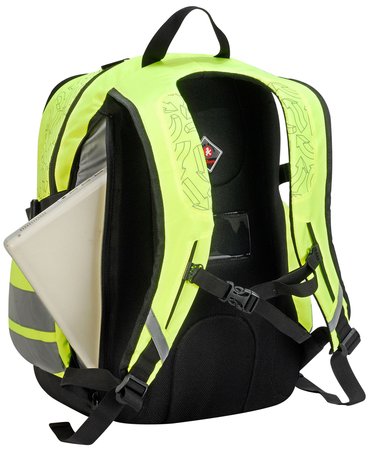 Shugon SH7702 London Hi Vis Backpack - Hi-Vis Yellow